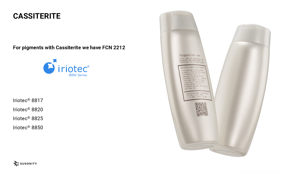 Laser Cassiterite pigments