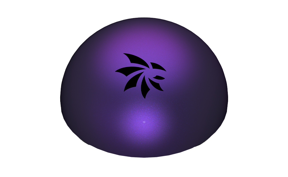 Pyrisma® T40-22 SW Color Space Violet Rendering