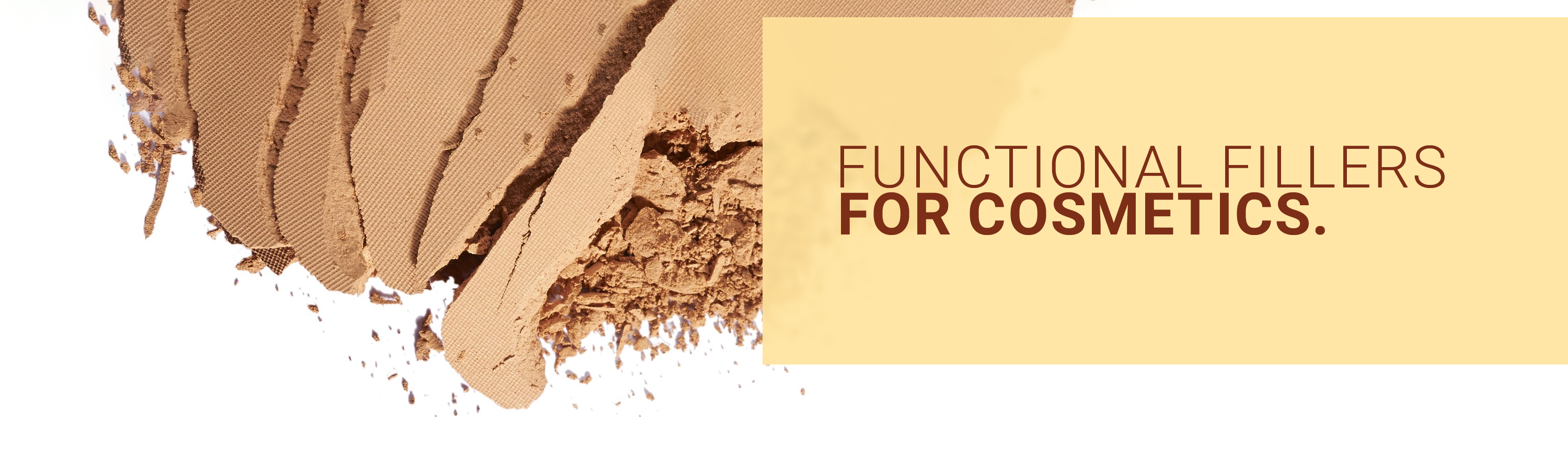 Functional Fillers with RonaFlair® for cosmetic applications sold by Surface Solutions, business owned by Merck KGaA, Darmstadt, Germany