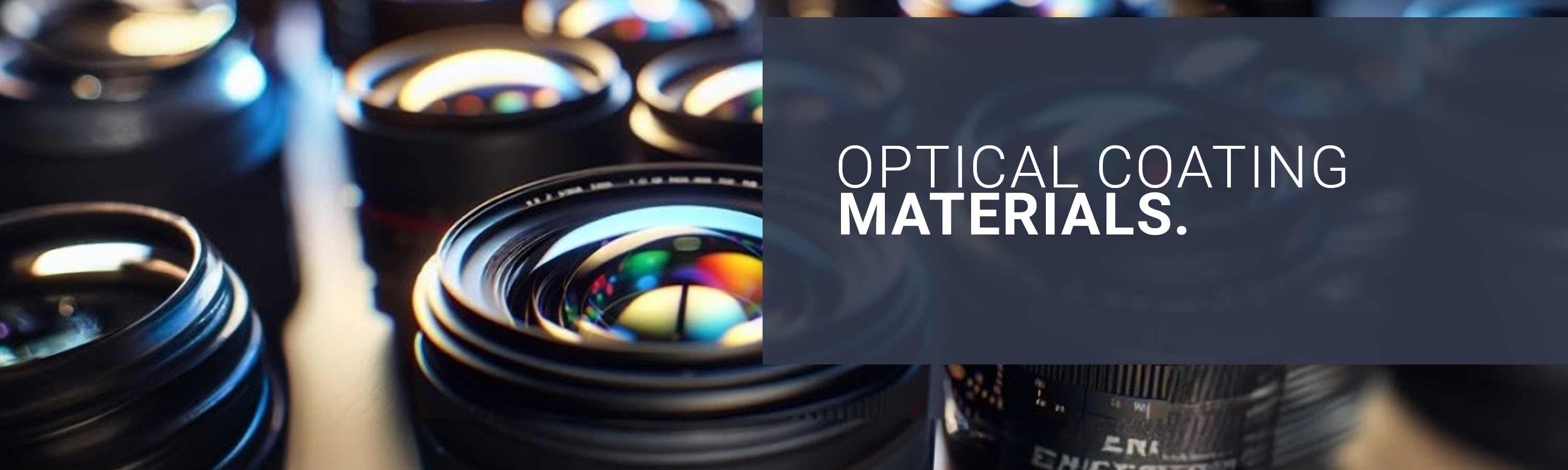 Optical Coating Materials with Patinal®
