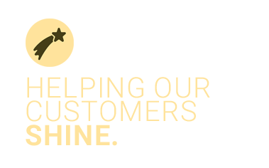 Helping our customer shine