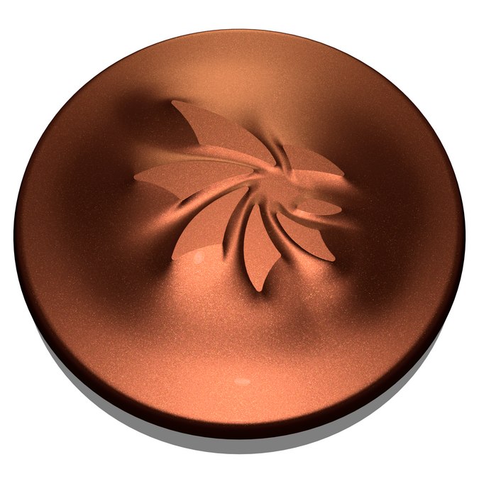 XIRALLIC® F60-50 SW Fireside Copper | Susonity