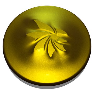 XIRALLIC® NXT M250-30 Leonis Gold masstone, yellow, 5-40 μm particle size distribution