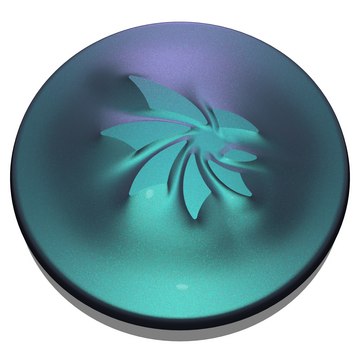 PYRISMA® T30-00 Pacific Lagoon multicolor: turquoise / blue / violet, 10-60 μm particle size distribution