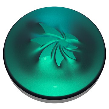 PYRISMA® T40-25 SW Turquoise interference, green, blue, 5-35 μm particle size distribution, weather resistant yes