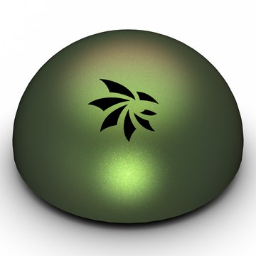 COLORSTREAM&#174; T10-03 Tropic Sunrise multicolor: green / silver / red / orange, 5-50&#160;&#956;m particle size distribution