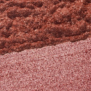 Colorona&#174; Glitter Copper masstone, copper, red, 10-150&#160;&#956;m particle size distribution