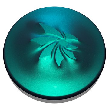 XIRALLIC&#174; T60-25 WNT Cosmic Turquoise interference, green, 5-30&#160;&#956;m particle size distribution, weather resistant yes