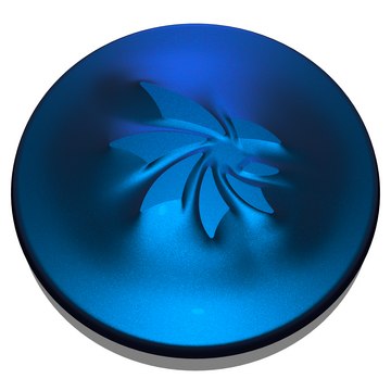 XIRALLIC® NXT T250-23 Tigris Blue interference, blue, 5-40 μm particle size distribution