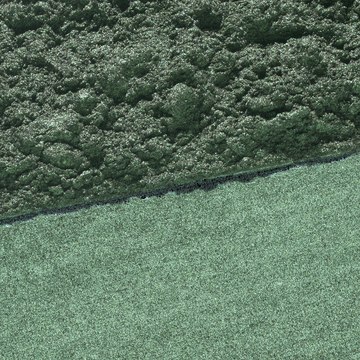 Colorona® Emerald masstone, green, 10-60 μm particle size distribution